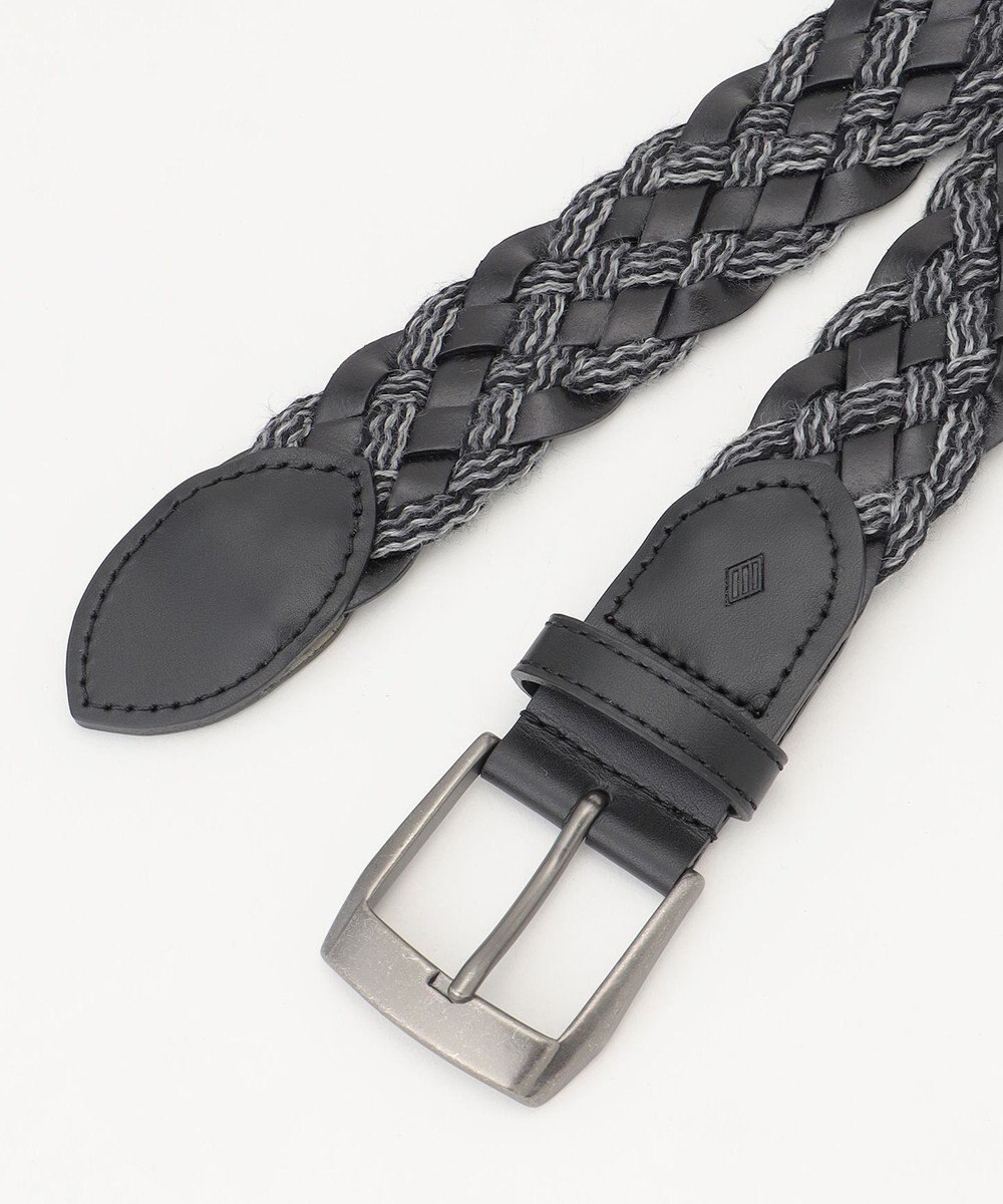 JOSEPH ABBOUD  【イタリア素材/日本製】レザーミックスブレンズ ベルト 