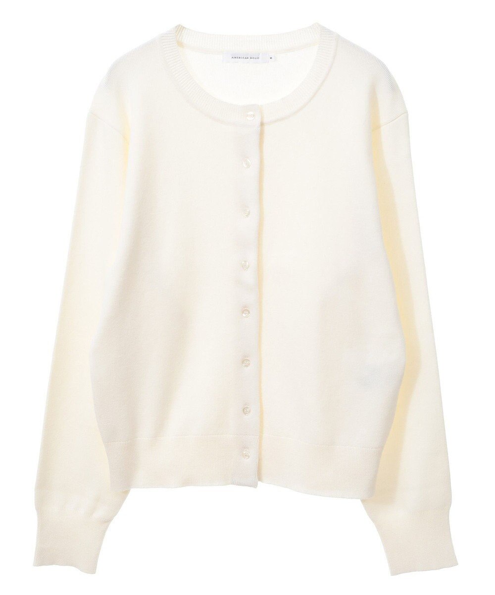 AMERICAN HOLIC クルーネックニットカーディガン 