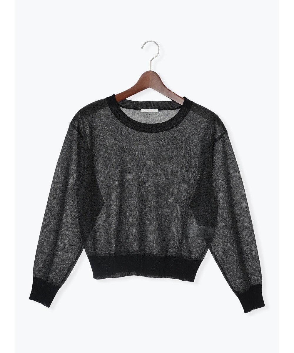 Te chichi シアーレイヤーニット 