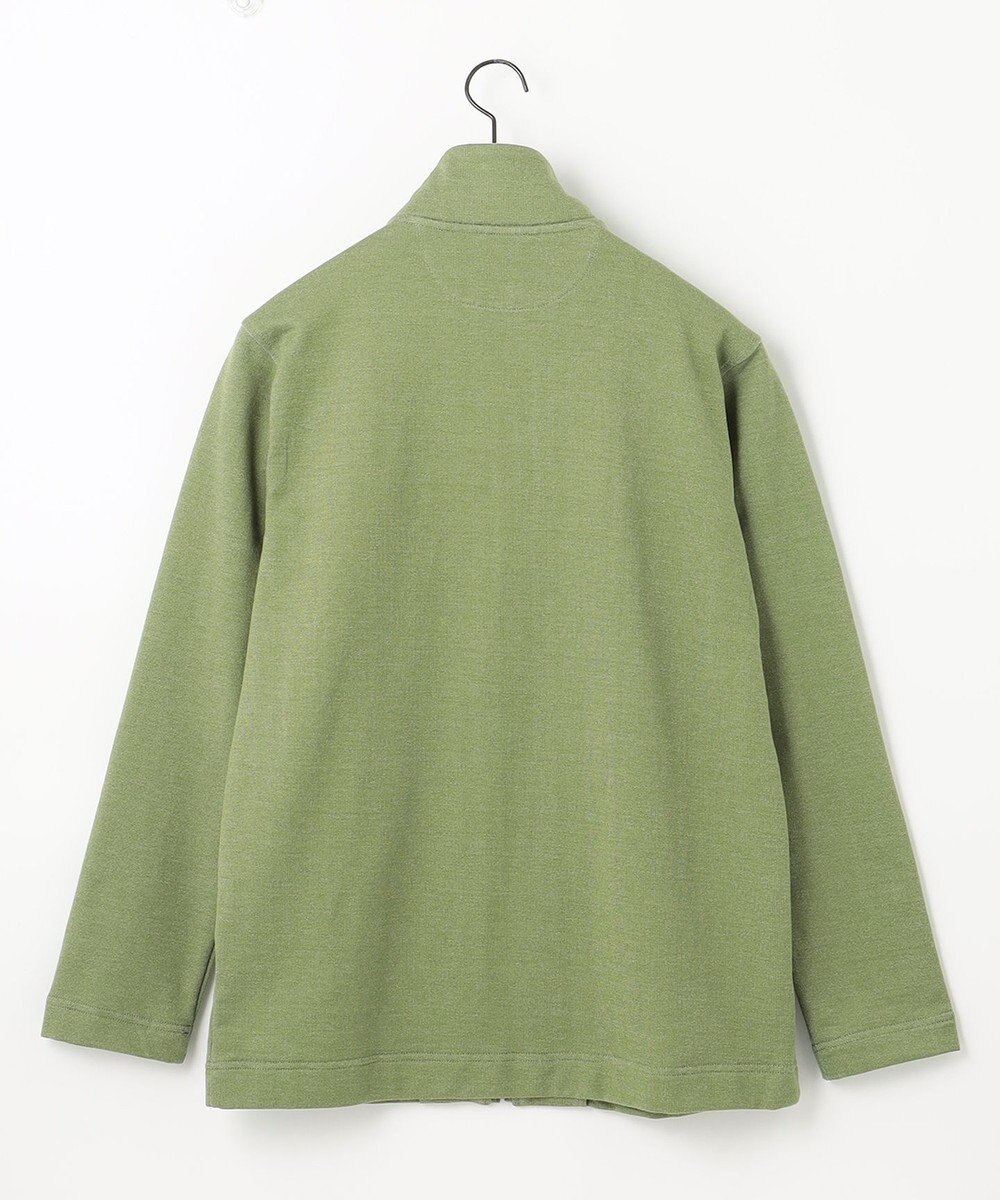 JOSEPH ABBOUD 【オーガニックコットン使用】フルZIPカラー ブルゾン 