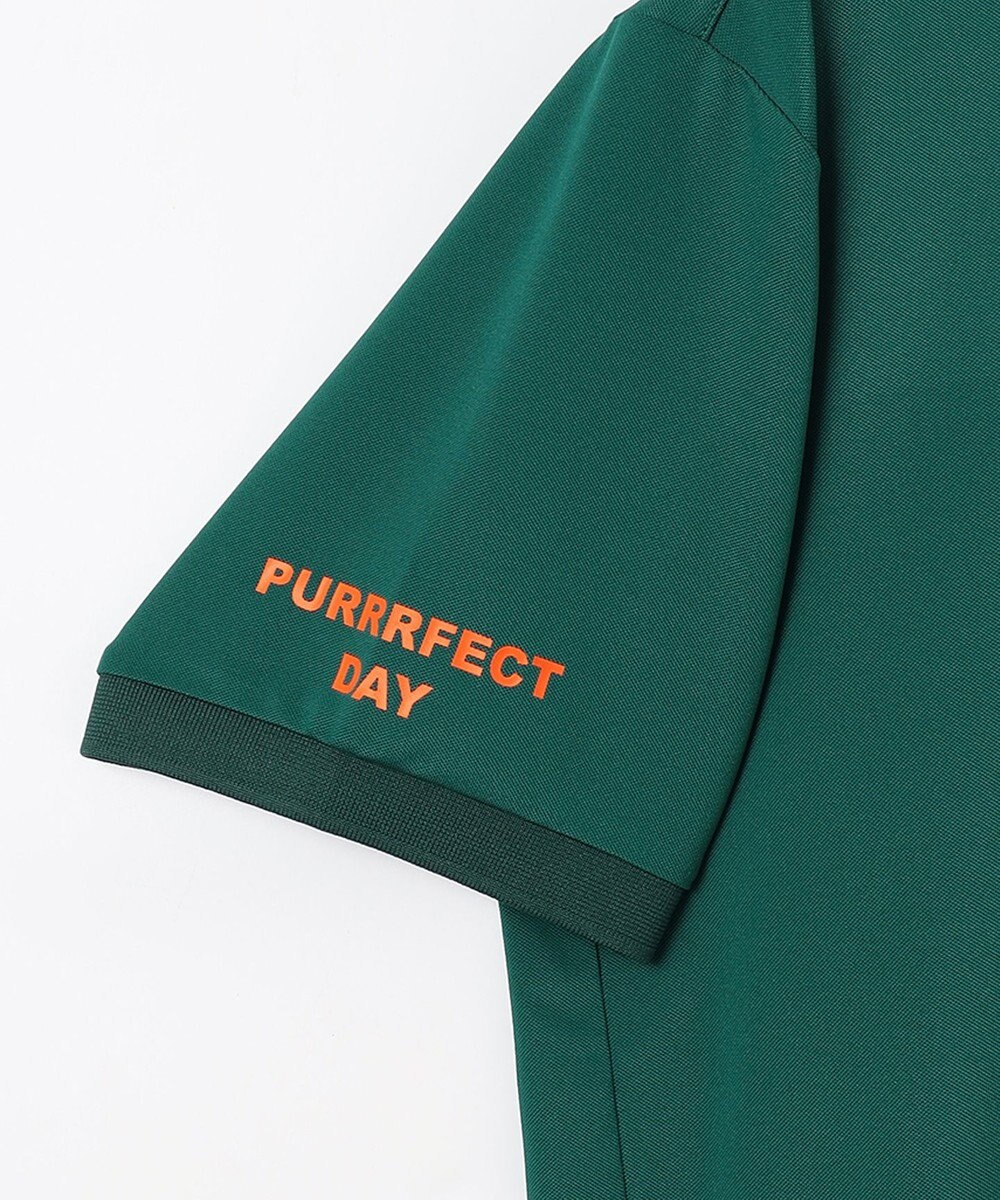 PW CIRCULUS 【MEN】【ストレッチ / UVケア】ガゼット カノコ ポロシャツ 