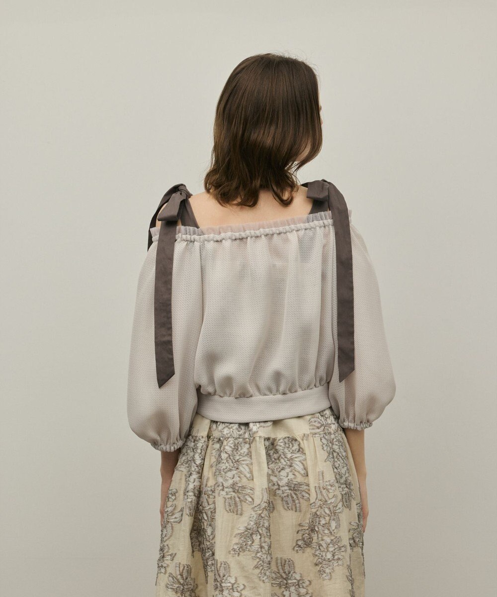 GRACE CONTINENTAL カラミ2wayジャケット 