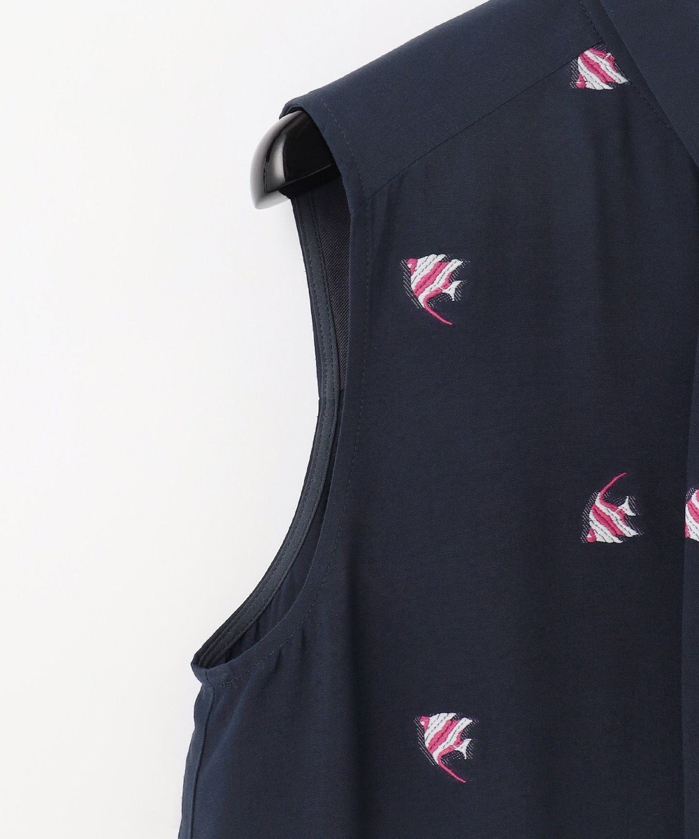 GRACE CONTINENTAL エンゼルフィッシュジャガードワンピース 