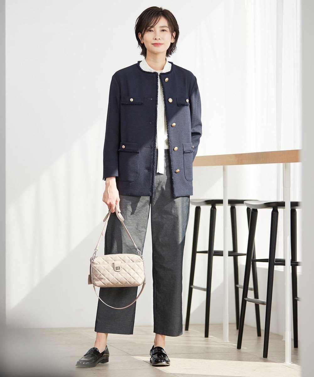 J.PRESS LADIES 【WEB限定】2way パール イヤカフ リング 