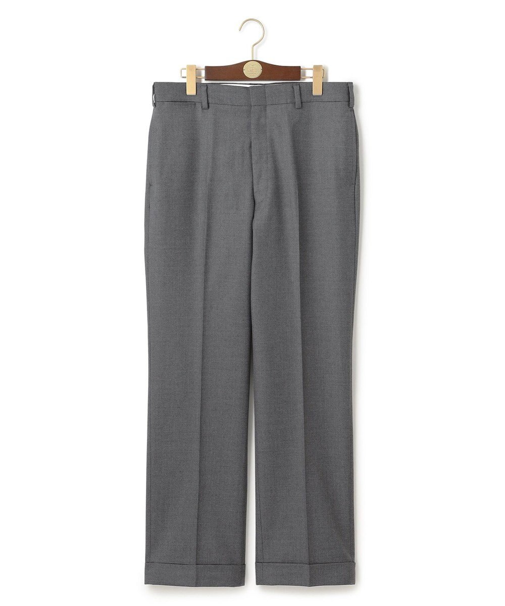 J.PRESS MEN 【J.PRESS ORIGINALS】PEPPIN MERINO SAXONY PIPED STEM TROUSERS / JAPAN MADE 