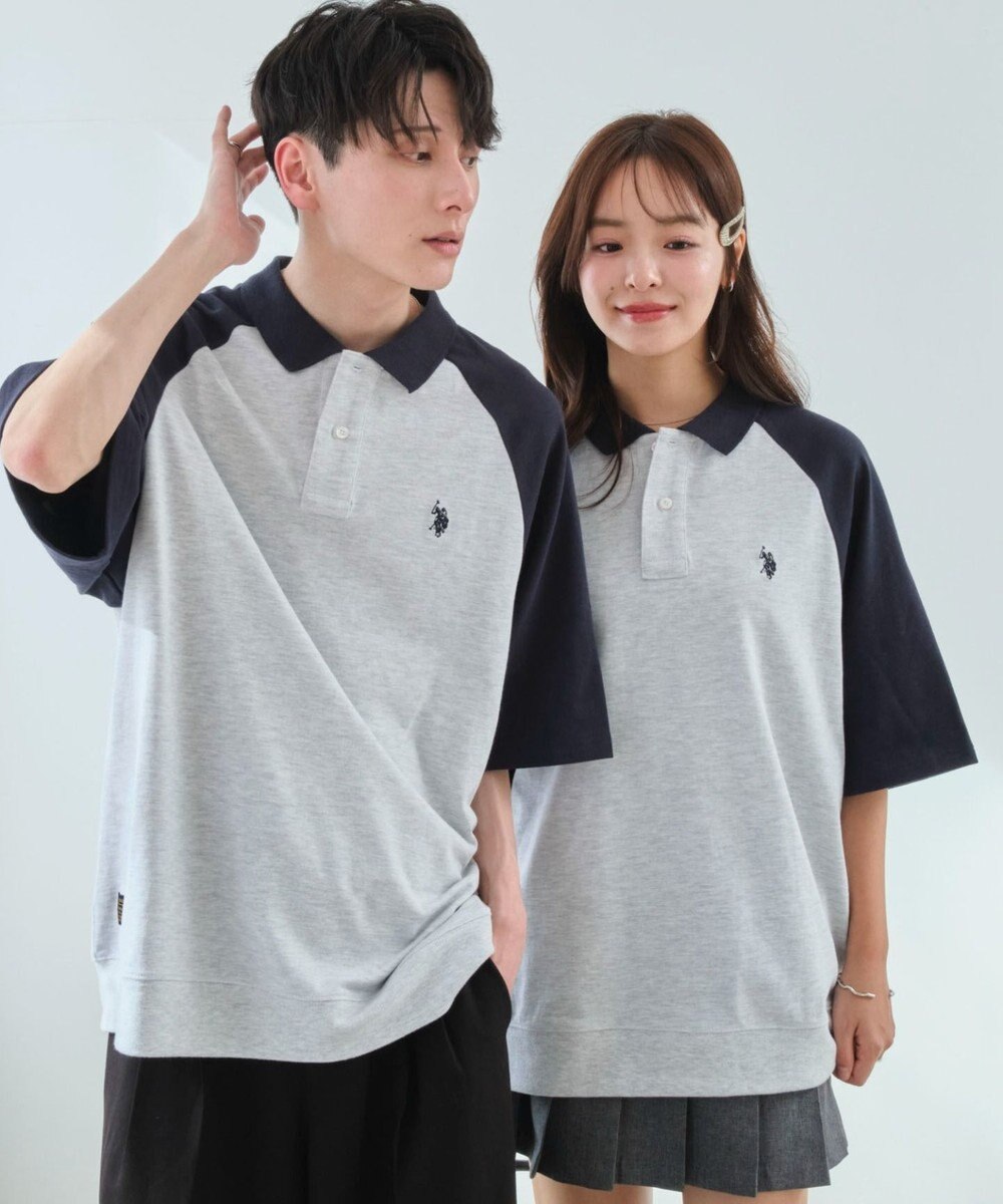 WEGO 【ユニセックス着用ITEM/MLサイズ展開】別注USPOLO　ヘビーウェイトポロT 