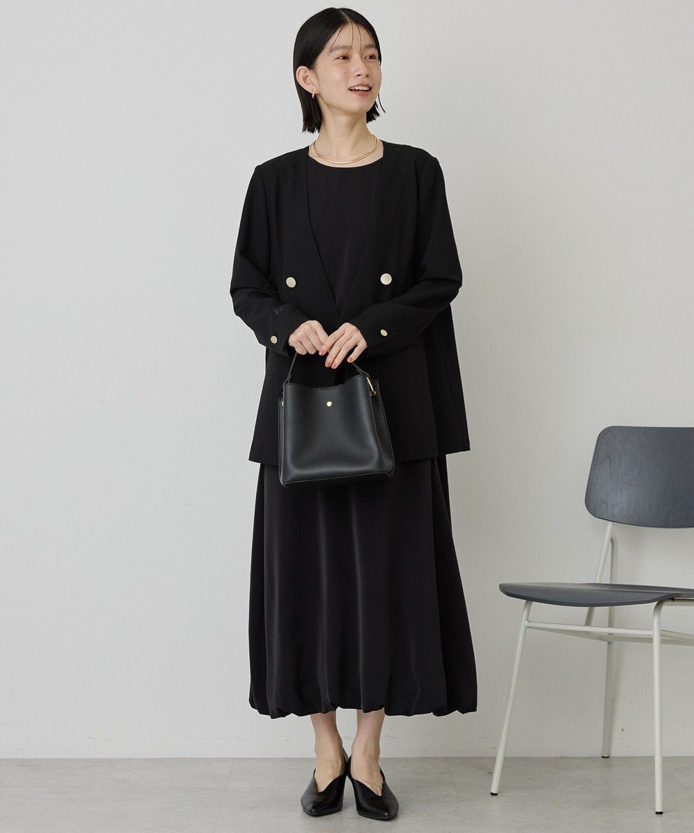 AMERICAN HOLIC 【イージーケア】バルーンワンピース 