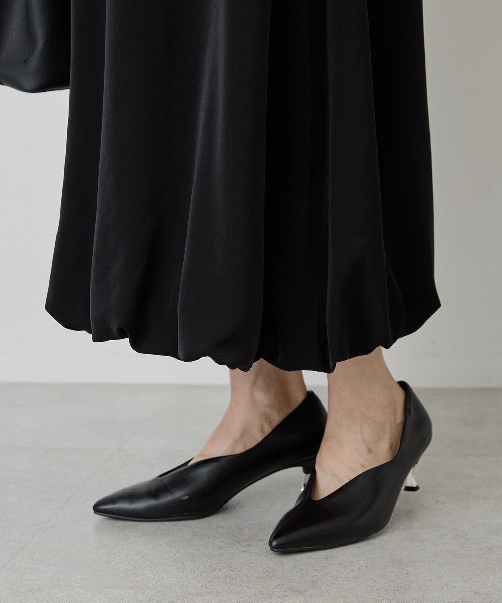 AMERICAN HOLIC 【イージーケア】バルーンワンピース 