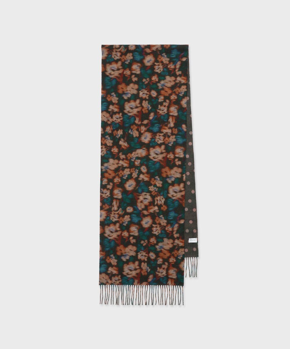 Paul Smith Tea Floral リバーシブル スカーフ 