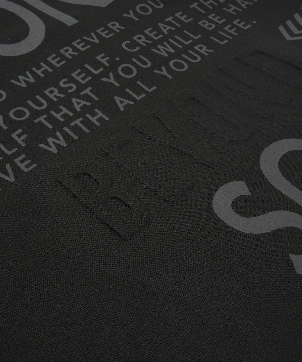 WEGO エンボスグラフィックT(LS) 