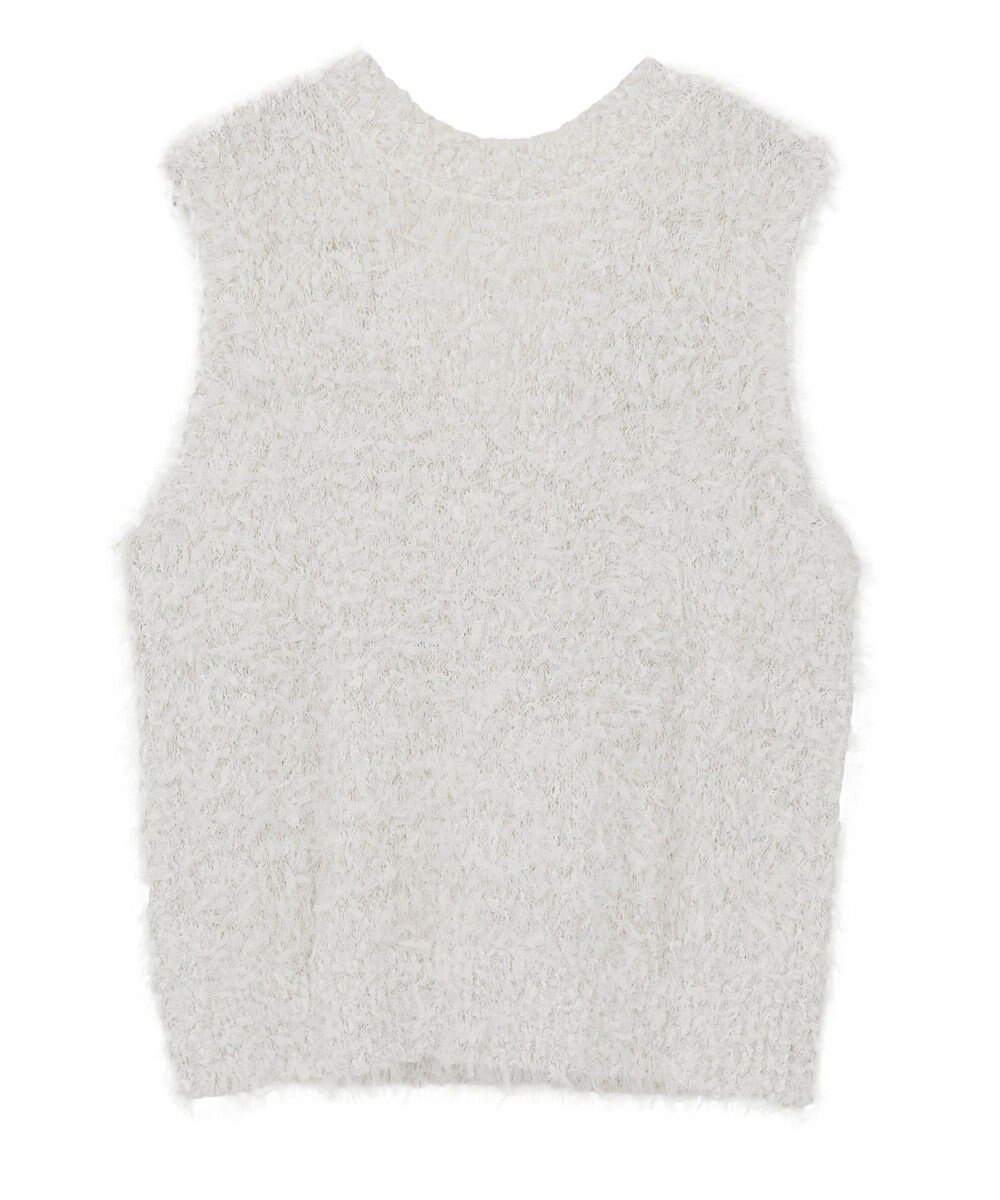 Green Parks フェザーヤーンニットベスト 