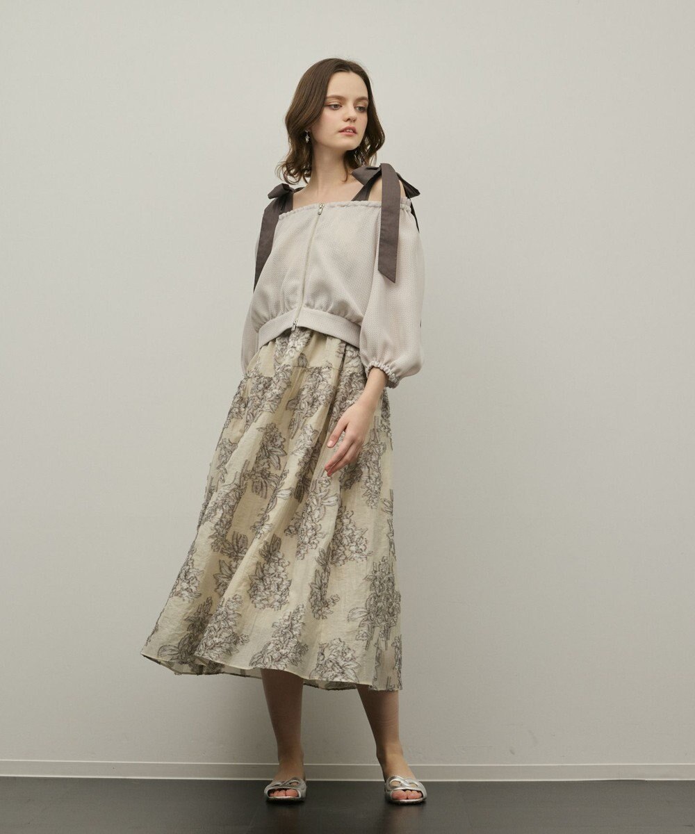 GRACE CONTINENTAL カラミ2wayジャケット 