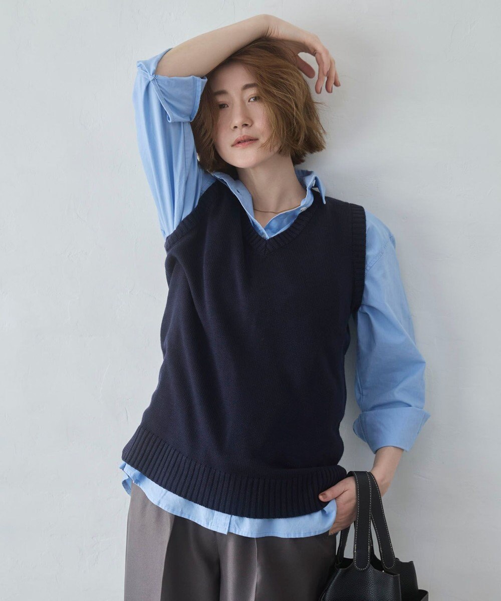 WEGO 【2026春夏】ベーシックニットベスト 