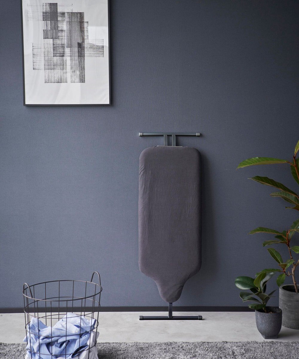 tower スタンド式人体型アイロン台 スタンダードライン ダークグレー 