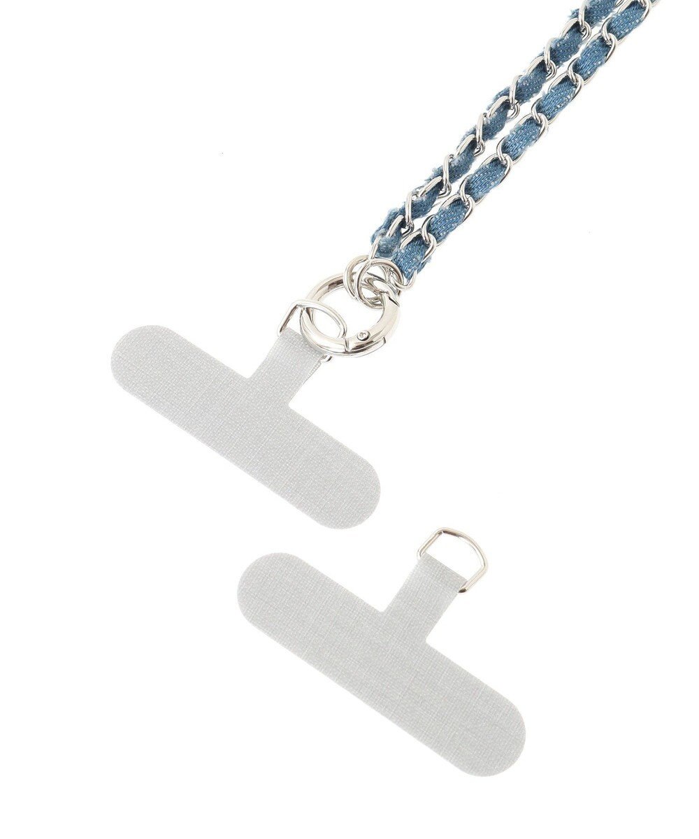 Green Parks ｅｖｅｒｙｗａｌｋ．デニムチェーンスマホショルダー 