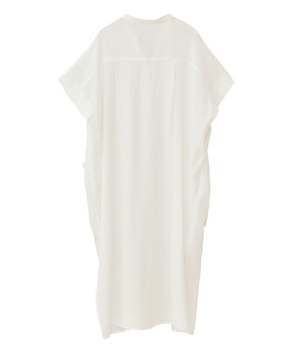 Green Parks 半袖シアーシャツワンピース 