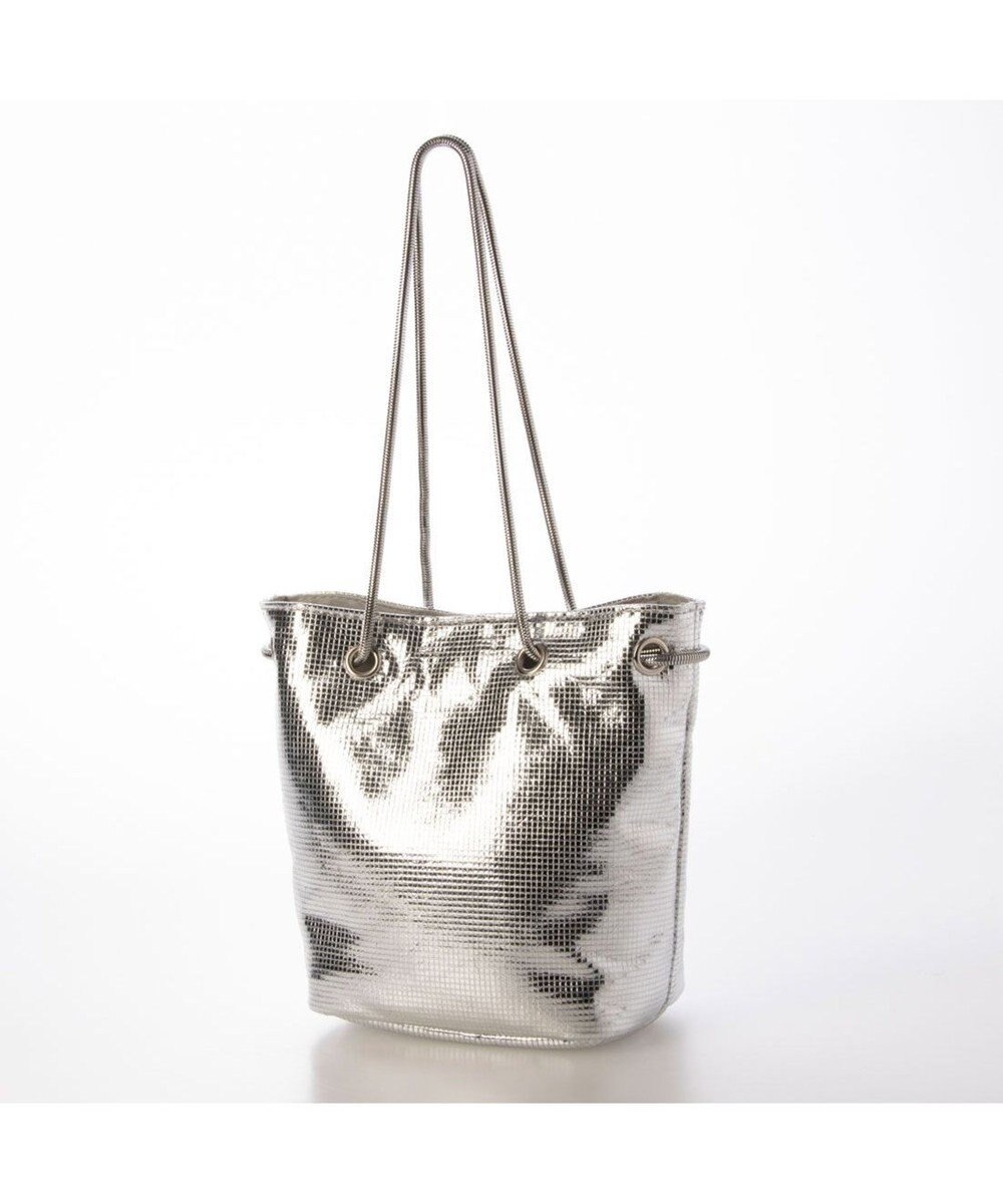 UNBILLION カシュカシュ cachecache / スネークチェーンメタリックミニバッグ 