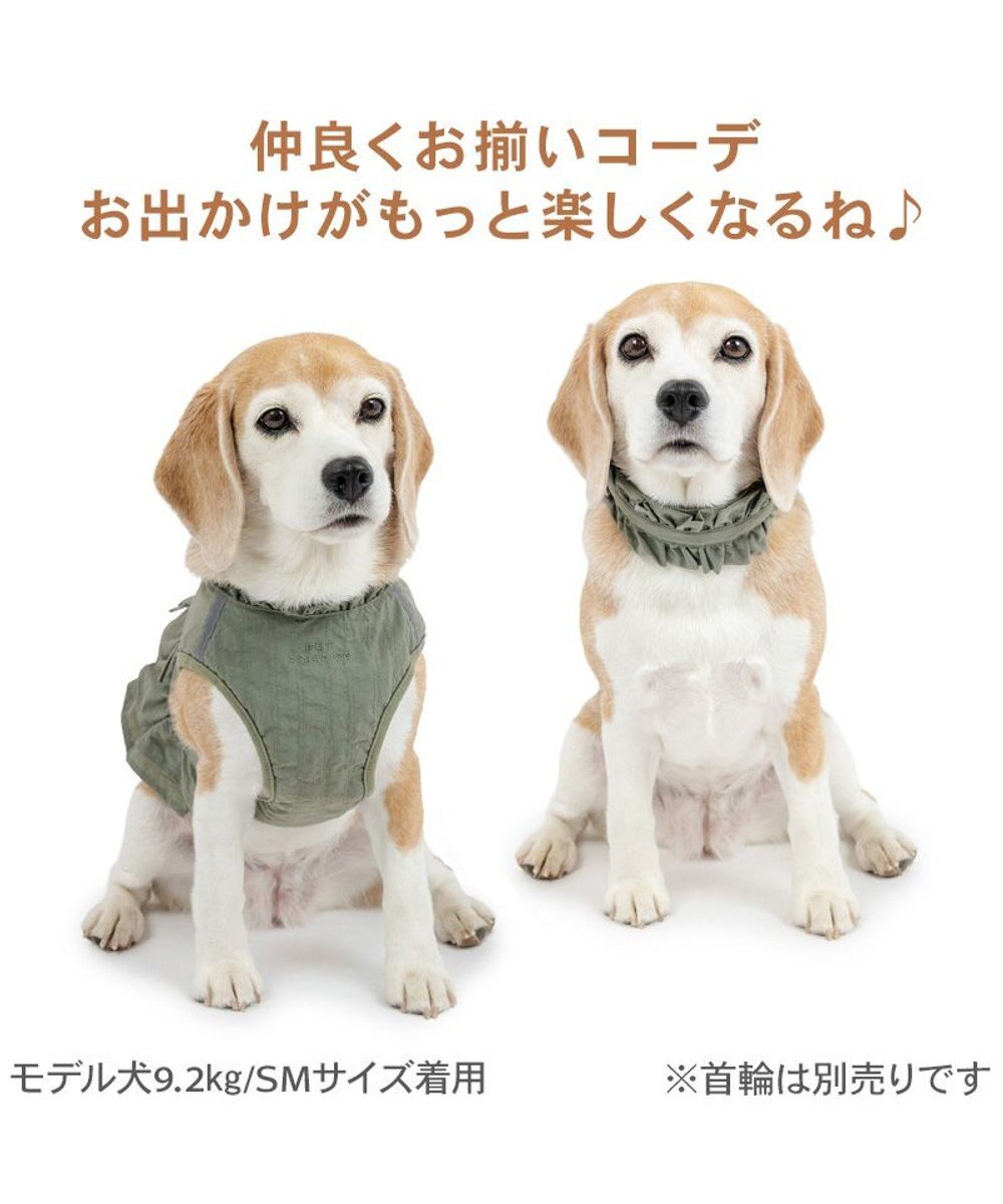 PET PARADISE ペットパラダイス ペタルオリーブ ベストハーネス Ｌ 大型犬 