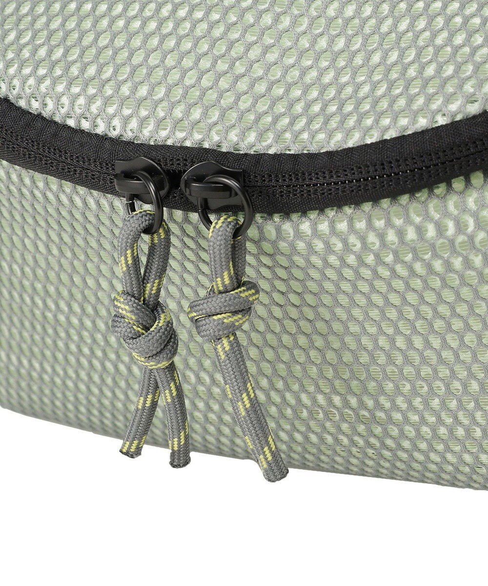 AMERICAN HOLIC 【2点SET】ポーチ付ダブルメッシュウエストポーチ 