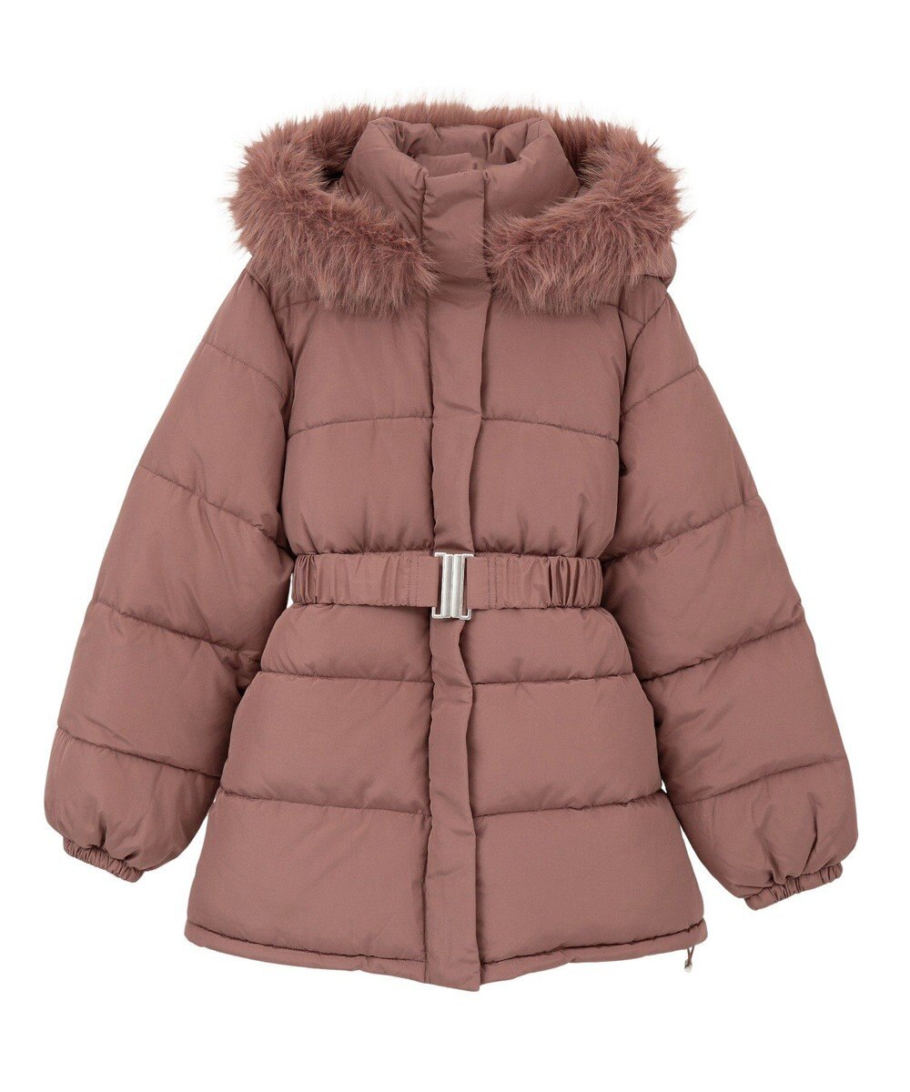 Green Parks ・ｓｗｉｎｇ　ｂｙ　ファイバーダウンベルト付コート 