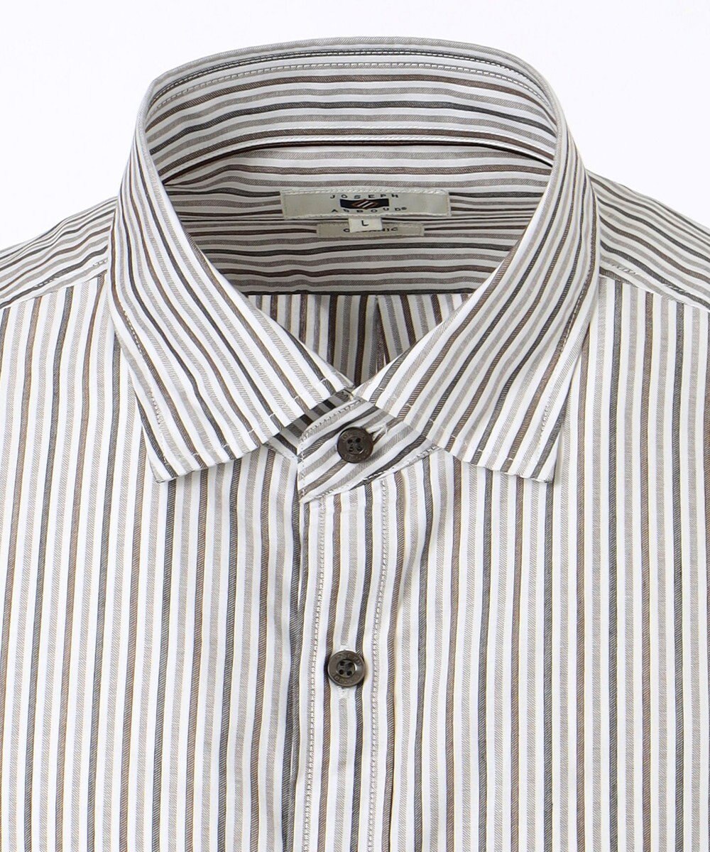 JOSEPH ABBOUD 【キングサイズ】JCサテンストライプ　シャツ 