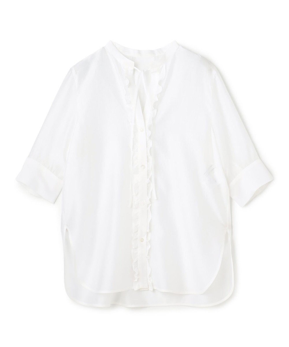 BEIGE， AMARYLLIS / フリルリボン ブラウス 