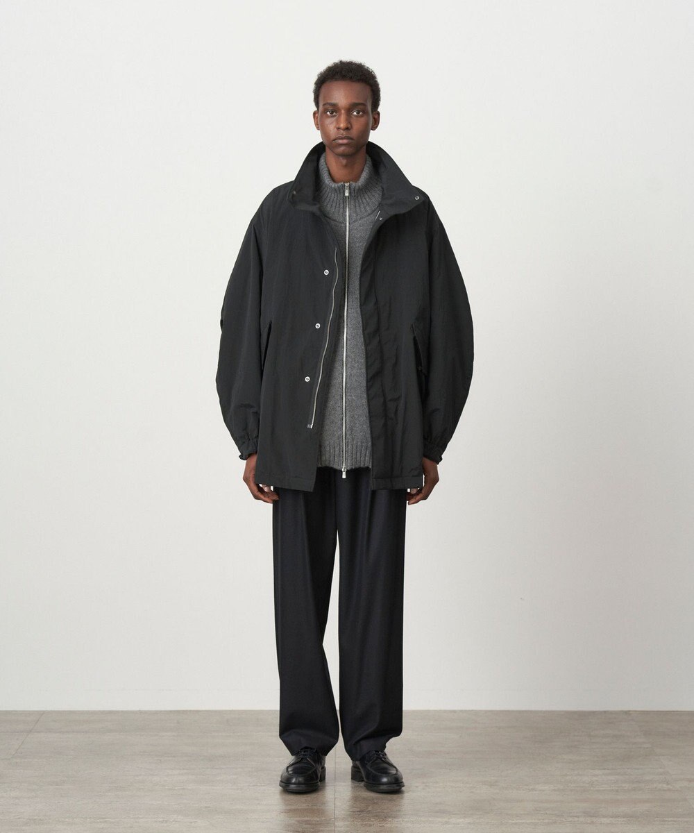 ATON TECHNO COTTON | リサイクルウールパテッドショートモッズ - UNISEX 