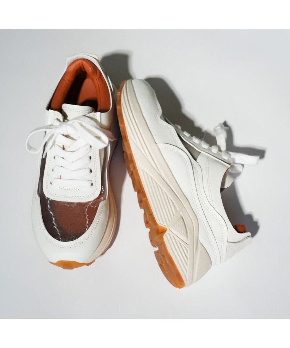 MODE ET JACOMO <carino>シースルー厚底スニーカー 