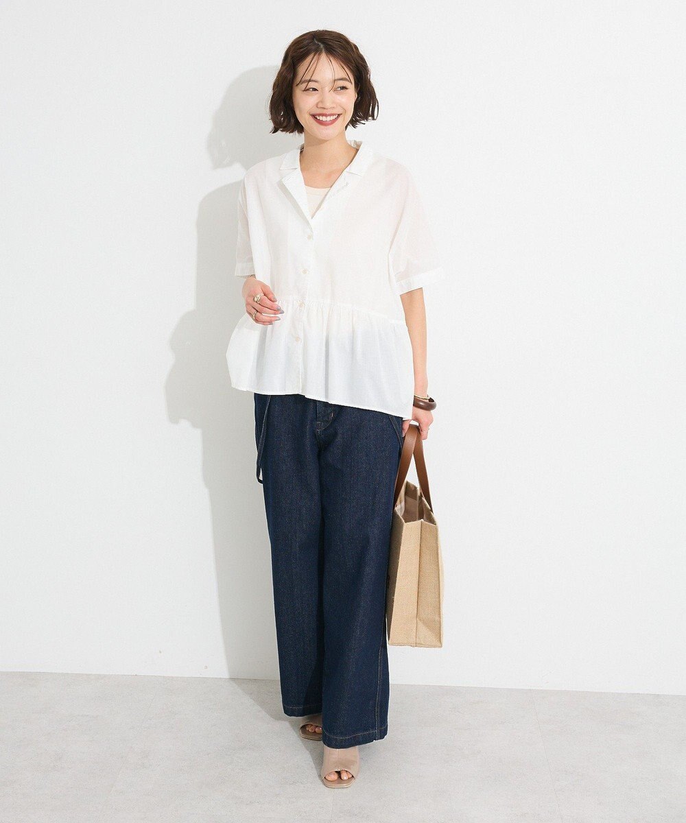 CRAFT STANDARD BOUTIQUE ペプラムブラウス 