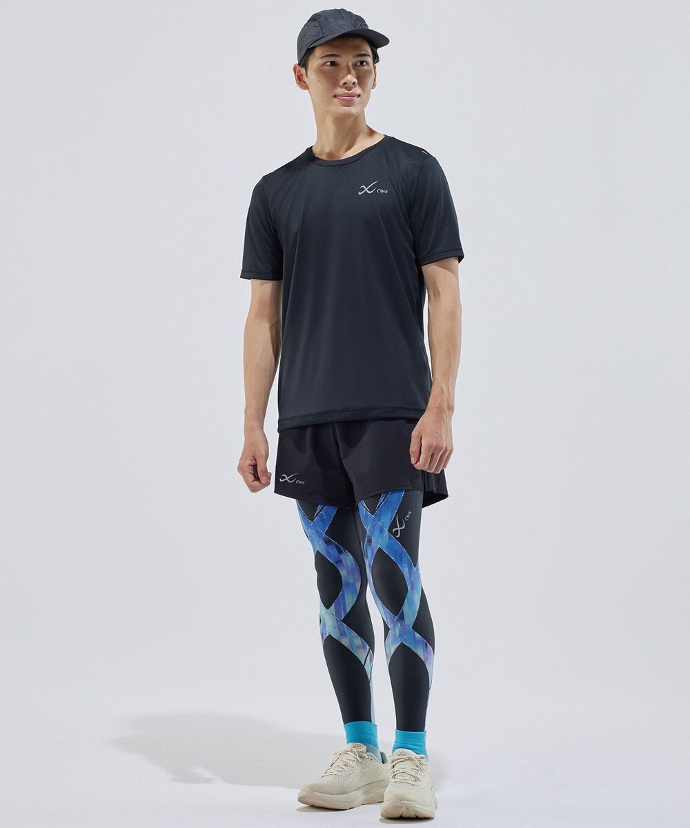 CW-X 【UNISEX】 CW-X ボトムス ランニングパンツ 2分丈 はっ水(本体) UVカット率90%以上(本体) ユニセックス DHR335 /ワコール 