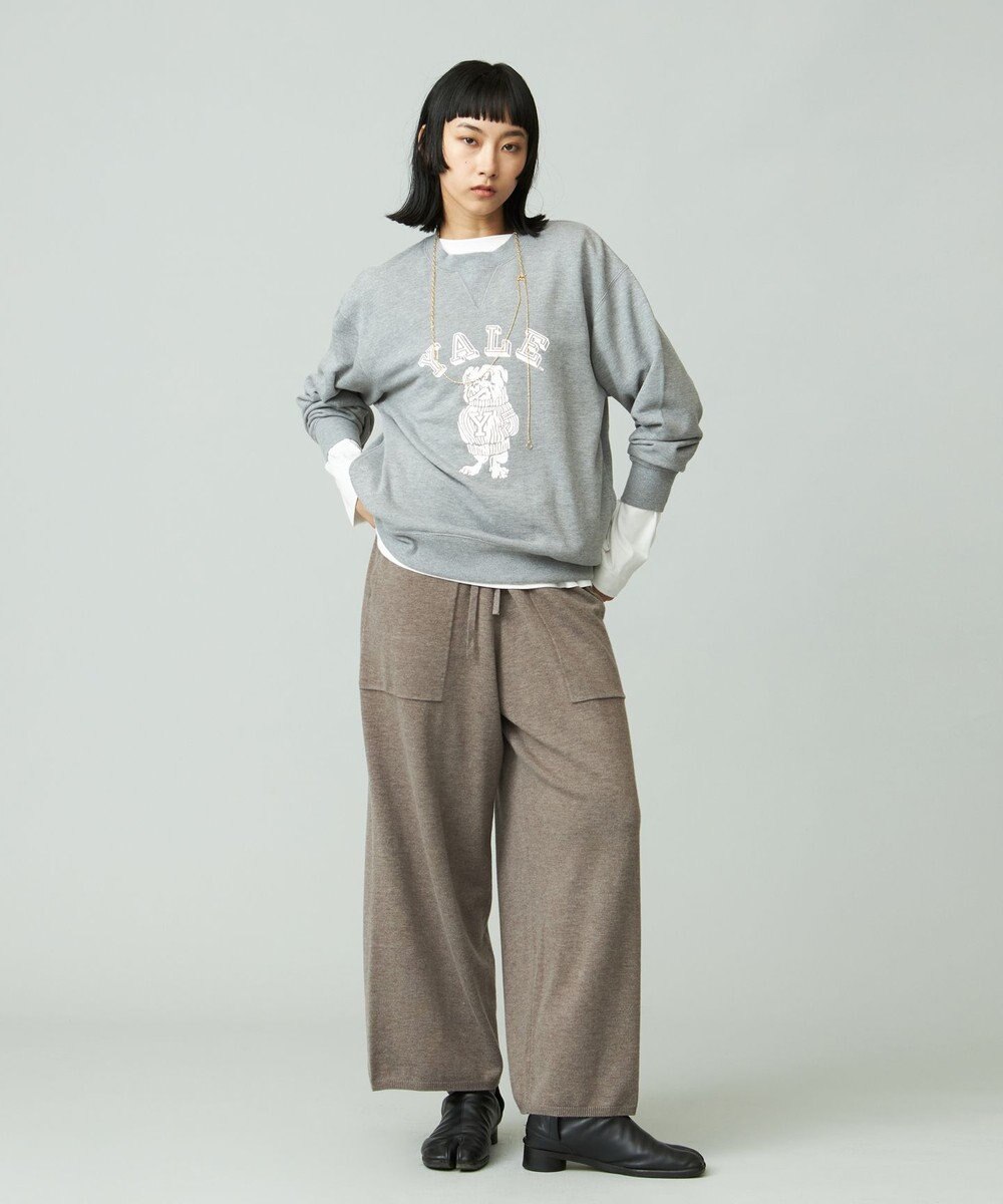 J.PRESS YORK STREET 【UNISEX】YALEブルドック裏毛スウェット 