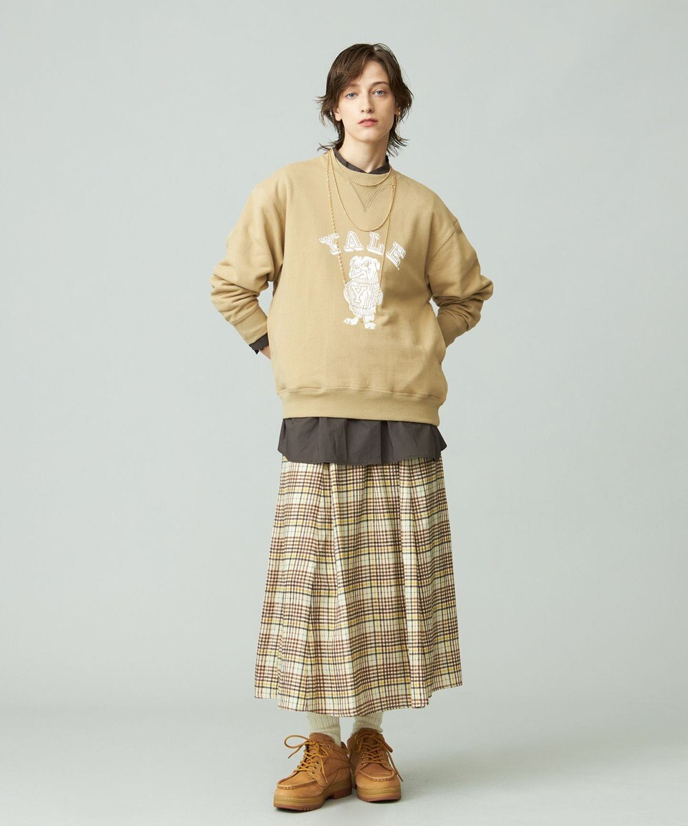 J.PRESS YORK STREET 【UNISEX】YALEブルドック裏毛スウェット 