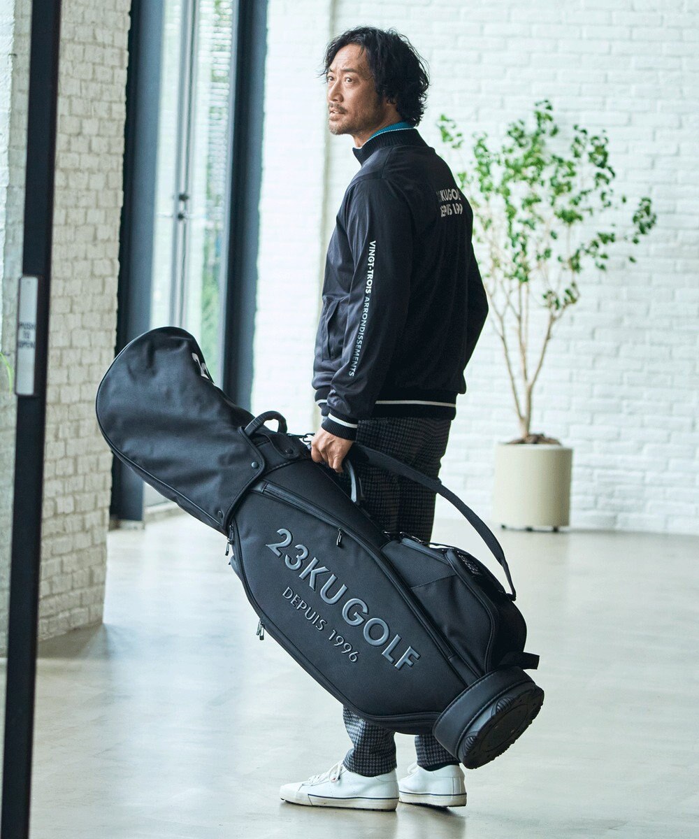 23区GOLF 【MEN】リバーシブルニットブルゾン 