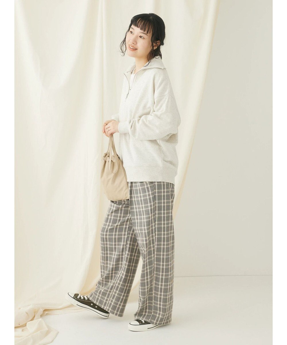 CRAFT STANDARD BOUTIQUE 　裏毛セーラーカラーＺＩＰプルオーバー 