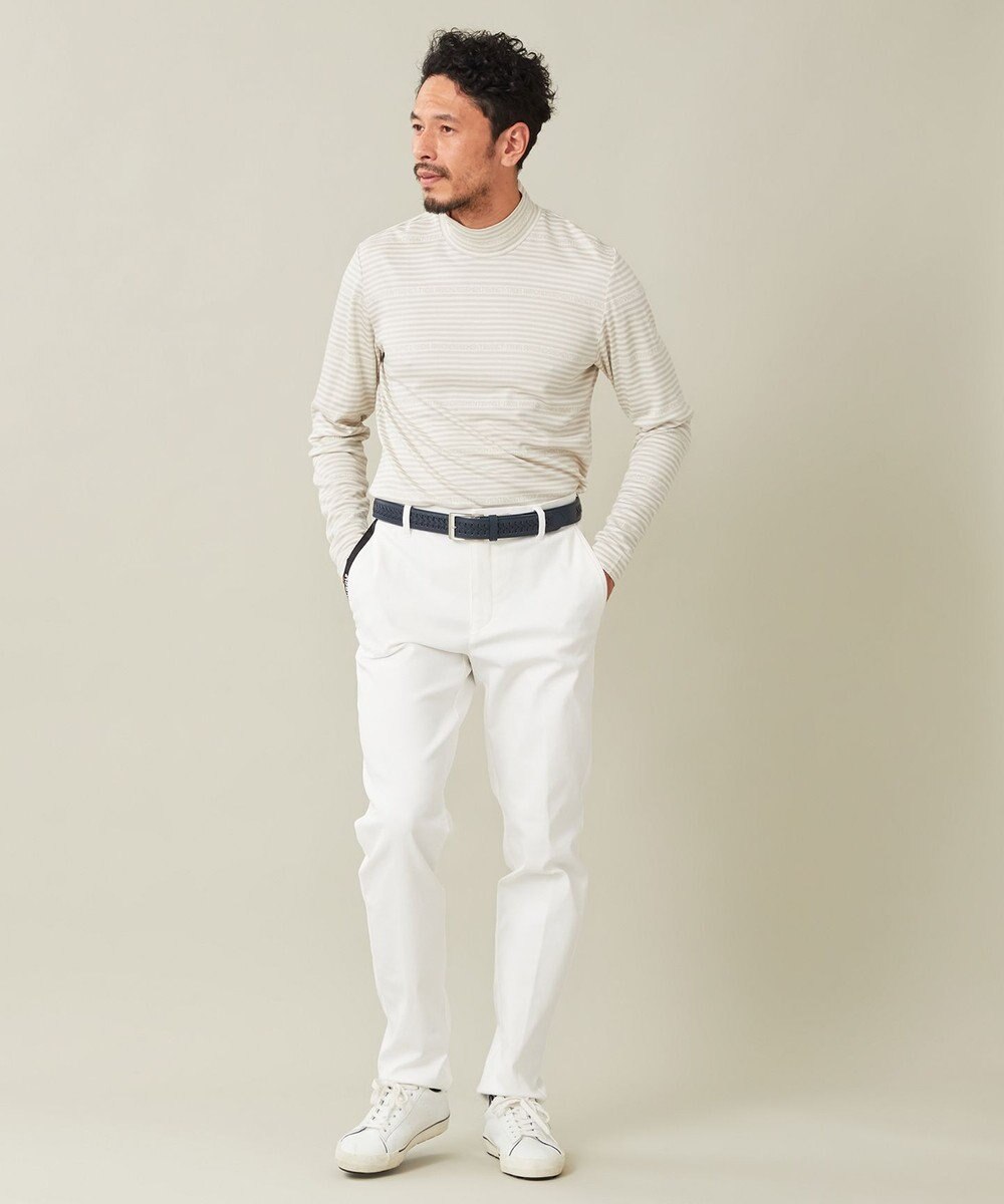 23区GOLF 【MEN】エニワイズ ロゴボーダー カットソー 