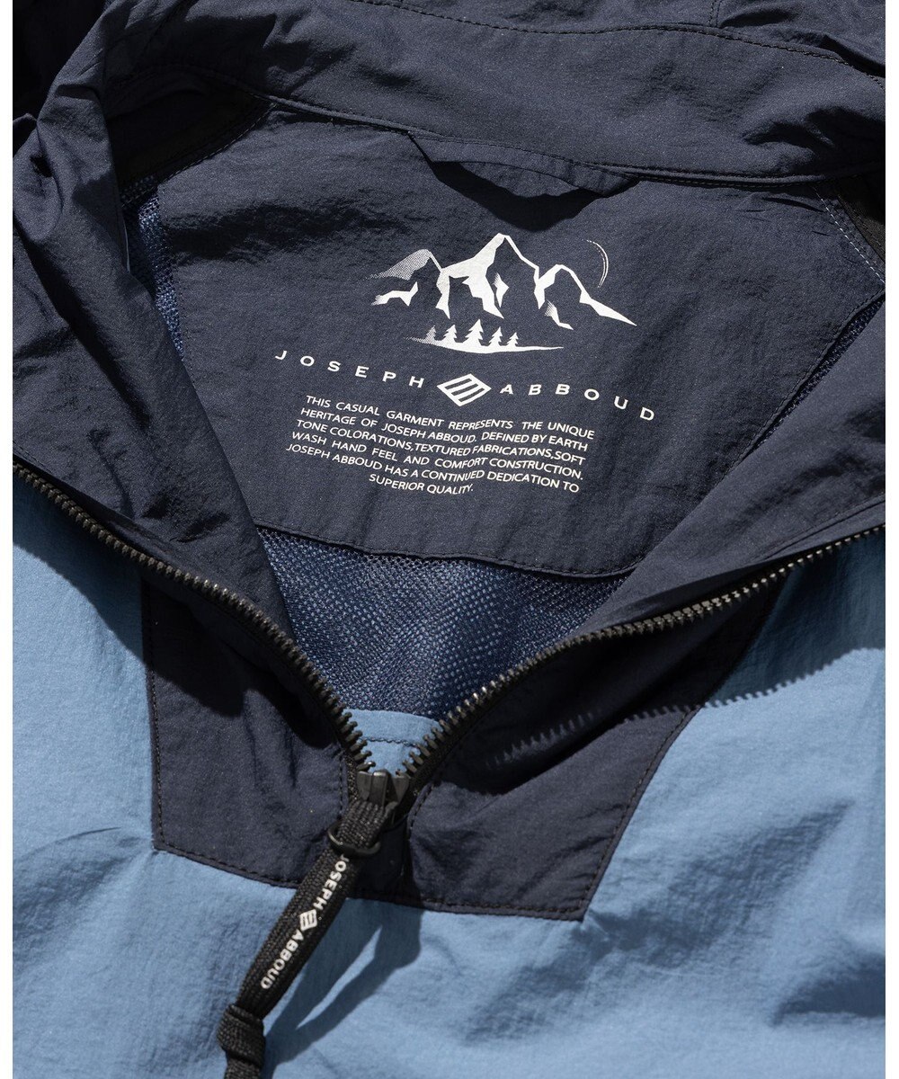 JOSEPH ABBOUD MOUNTAIN 【CREA掲載・軽量/ECO撥水/ストレッチ】 ライトワッシャー マウンテンパーカー 