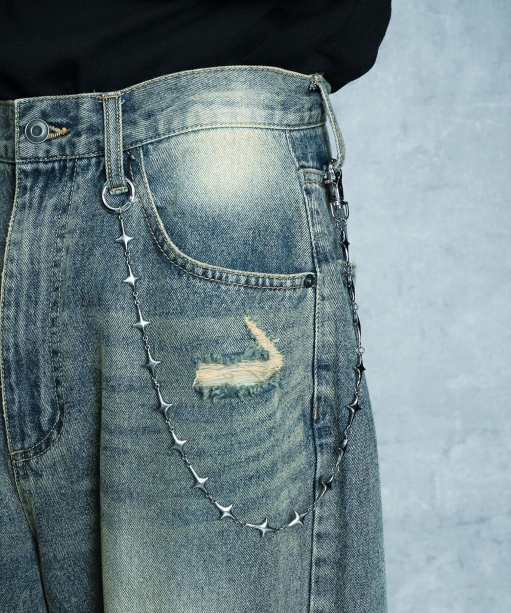 WEGO Mモチーフウォレットチェーン 