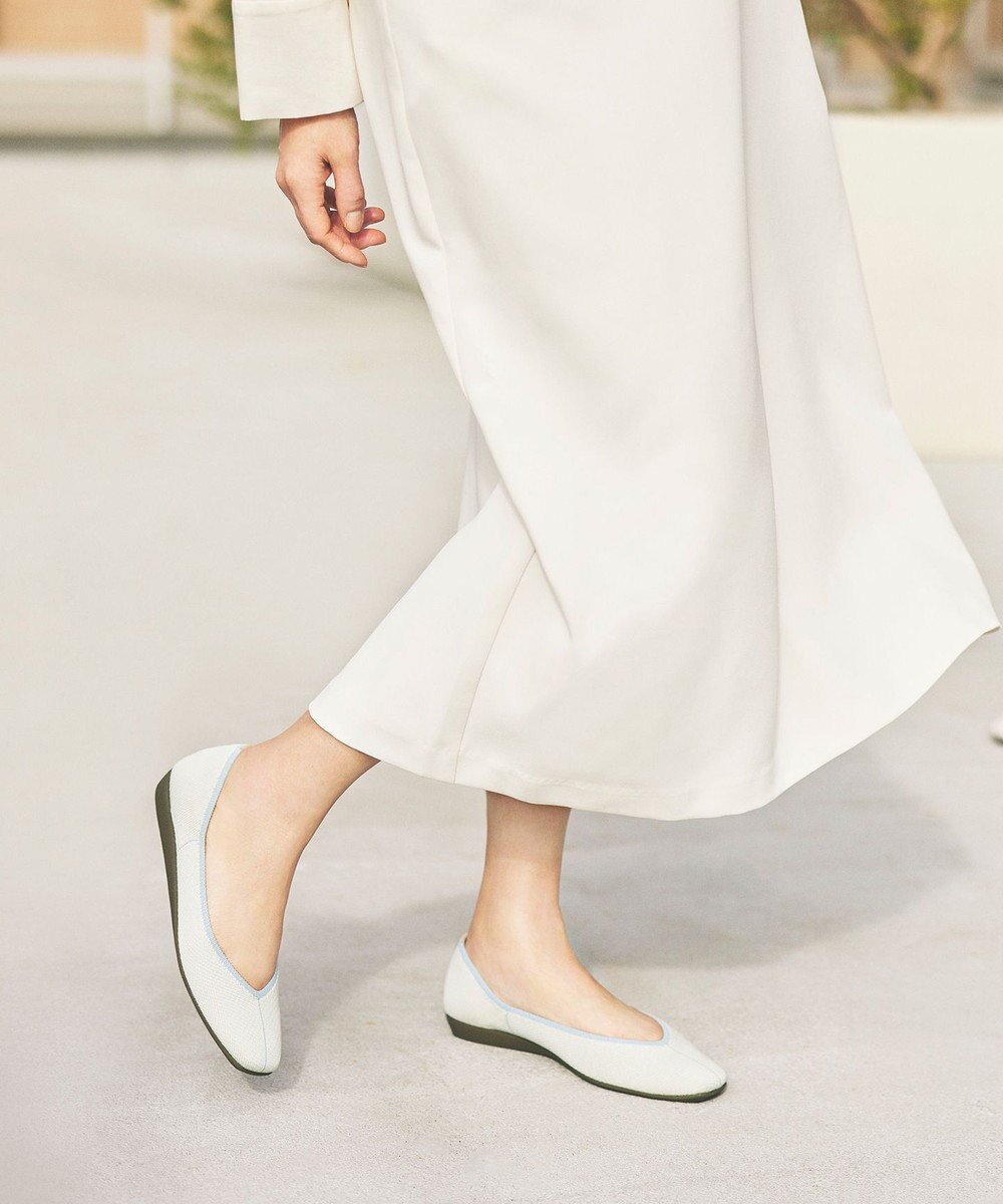 steppi 【洗える/撥水】 トリムスクエア パンプス 