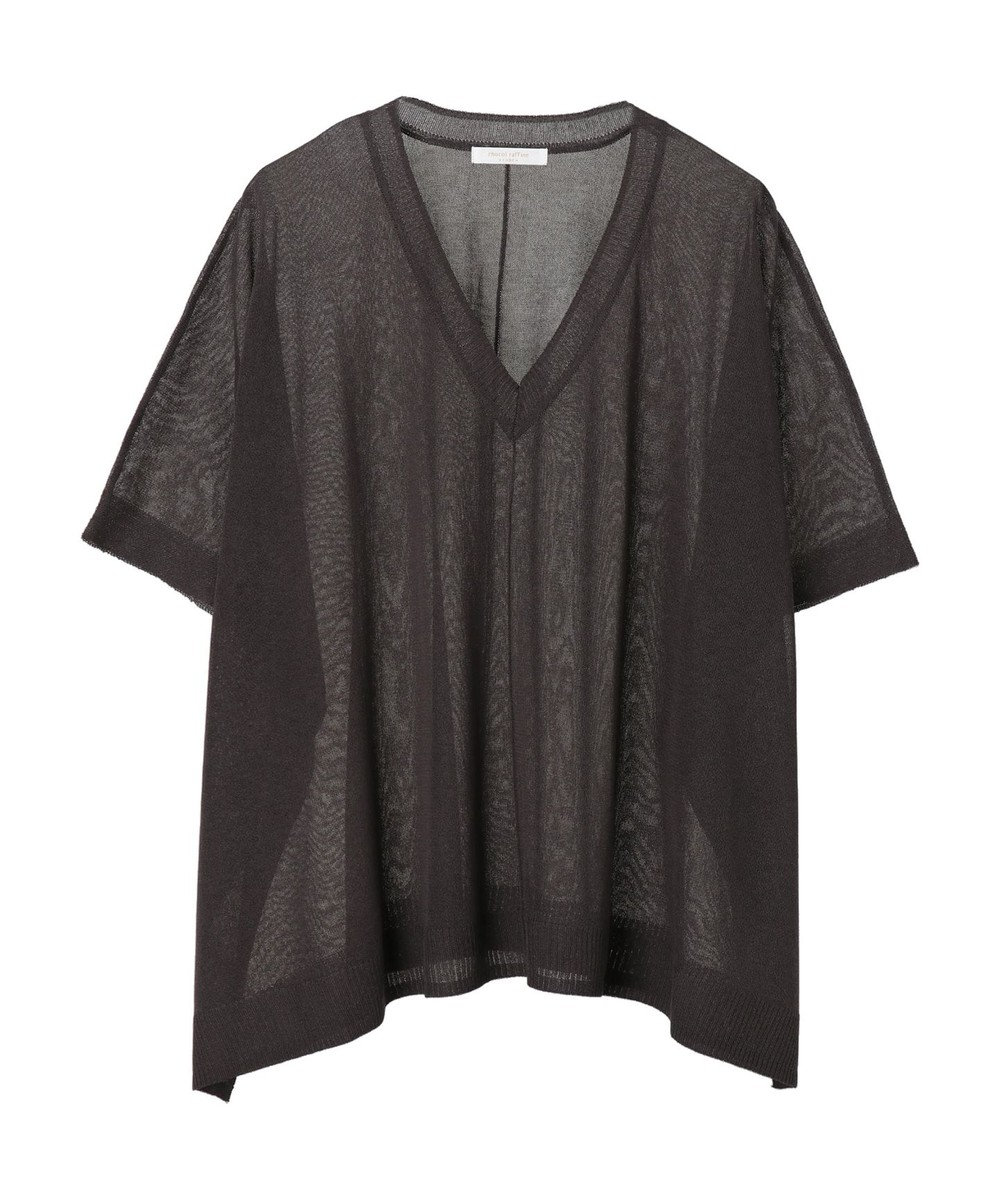Green Parks シアーニット Charcoal Gray