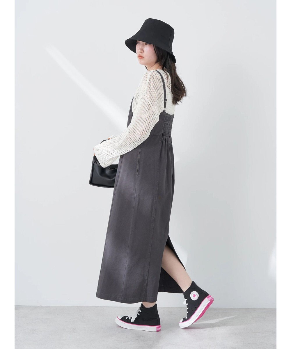 earth music&ecology レーシーニットプルオーバー 