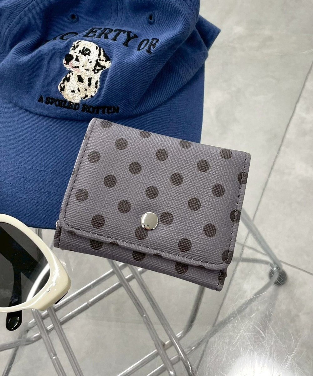 WEGO シンプルフラップミニウォレット 