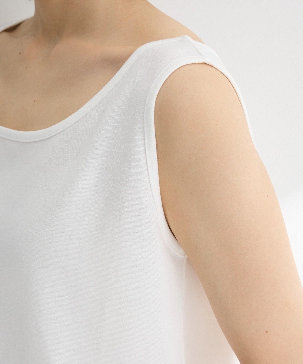 Green Parks 裾プリーツタンクトップ 