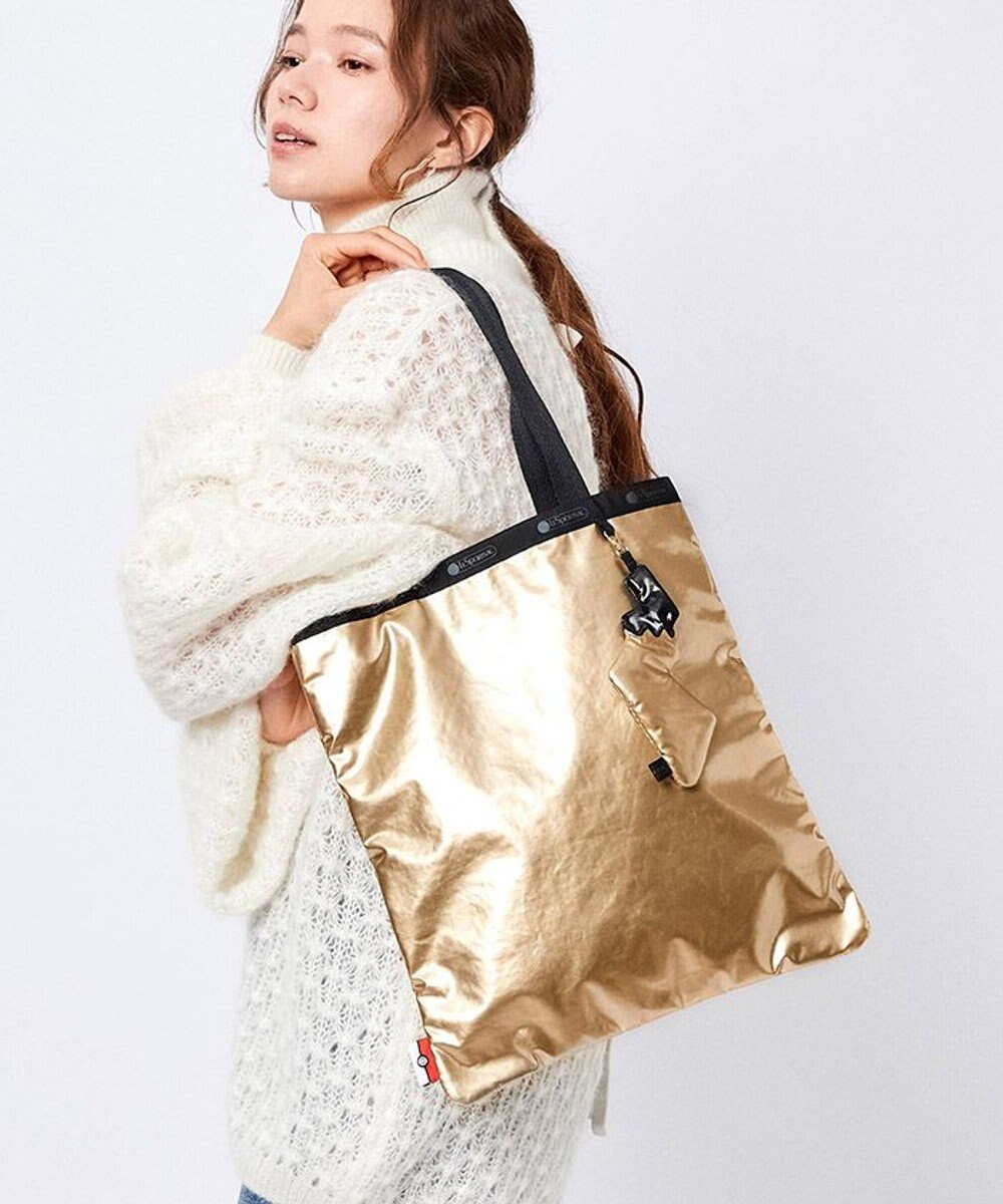 42 割引ゴールドピカチュウ F 21秋冬新作 Emerald Tote Lp ゴールドピカチュウ トートバッグ Lesportsac レスポートサック ゴールドピカチュウf Solcaloja Med Ec