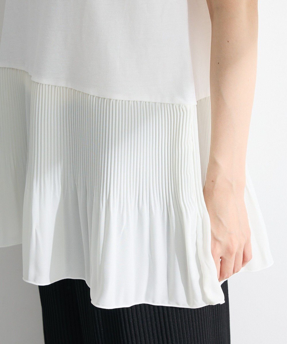 Green Parks 裾プリーツタンクトップ 