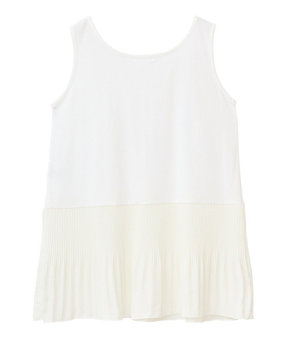 Green Parks 裾プリーツタンクトップ 
