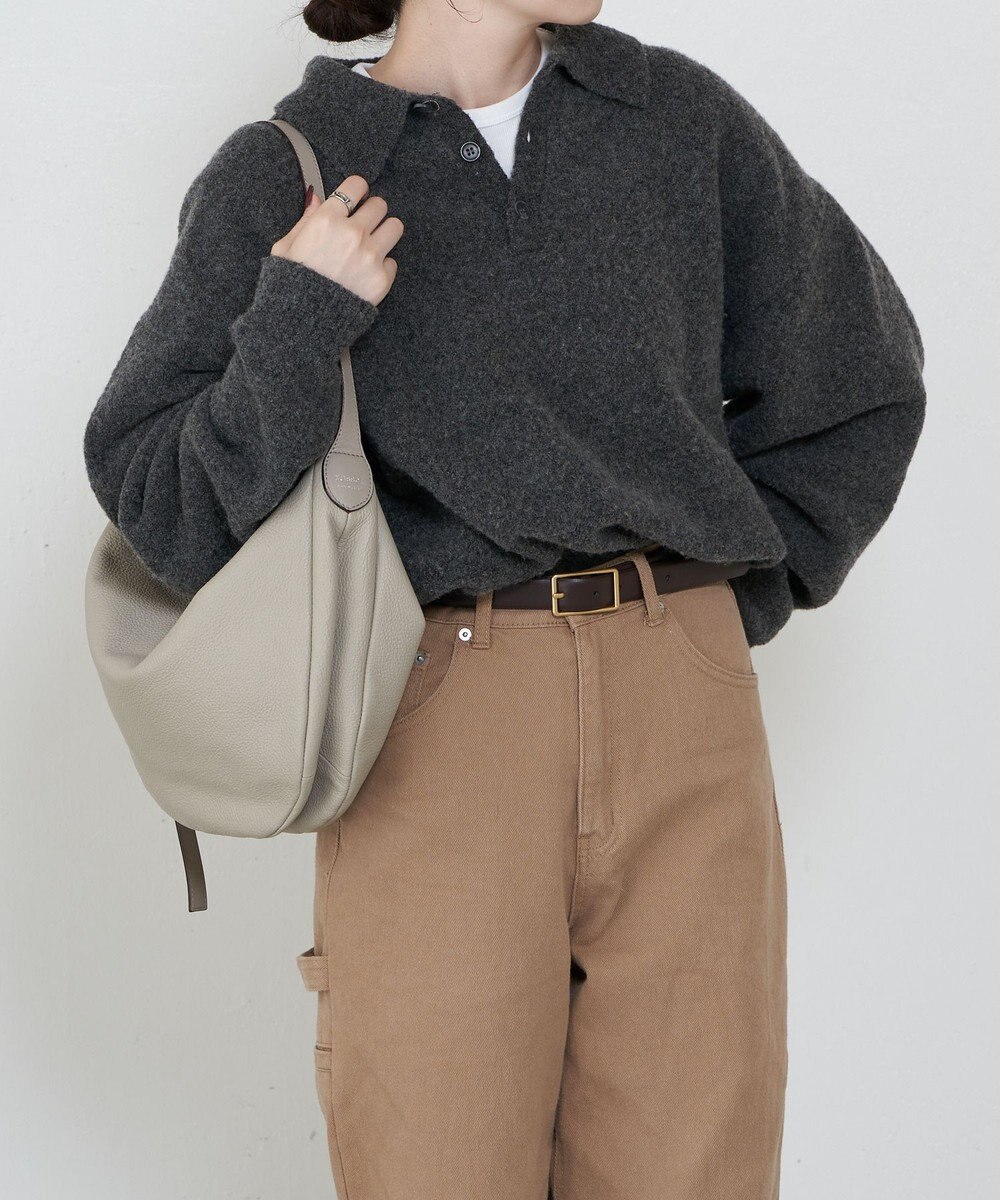 russet 【2025AW新作】シボレザーショルダーバッグ M(CE-1588) 