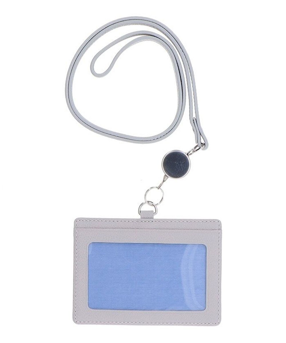 LANVIN en Bleu カリヨン リール付きIDケース 