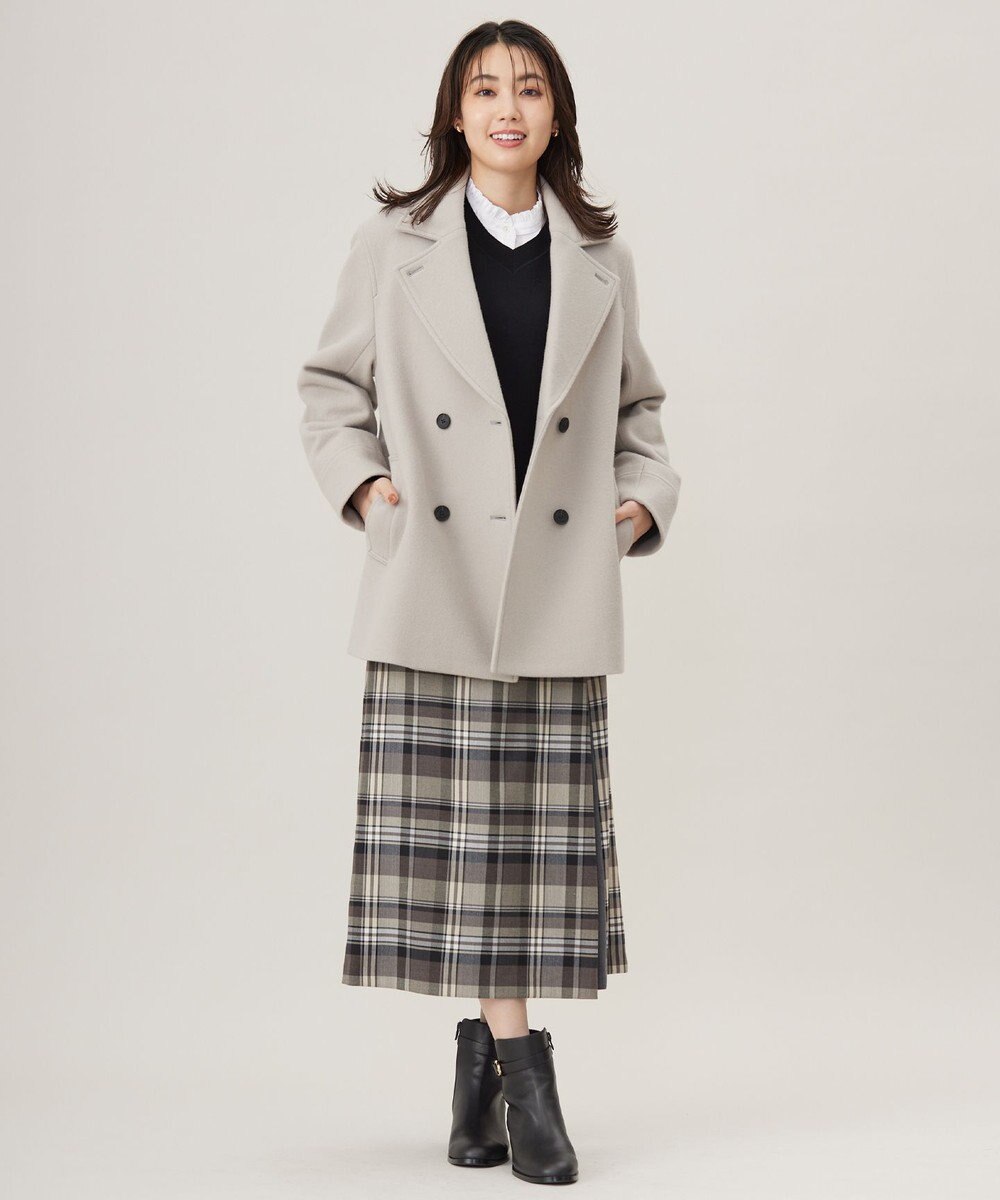 J.PRESS LADIES 【洗える】ハイネック フリル デコカラー 付け襟 