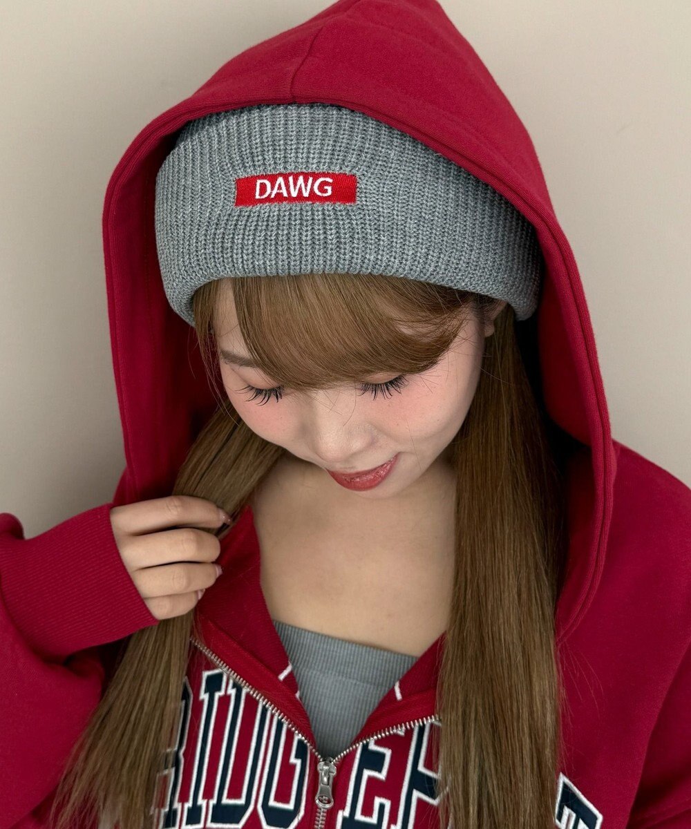 WEGO 【ユニセックス着用ITEM】ロゴショートビーニー 