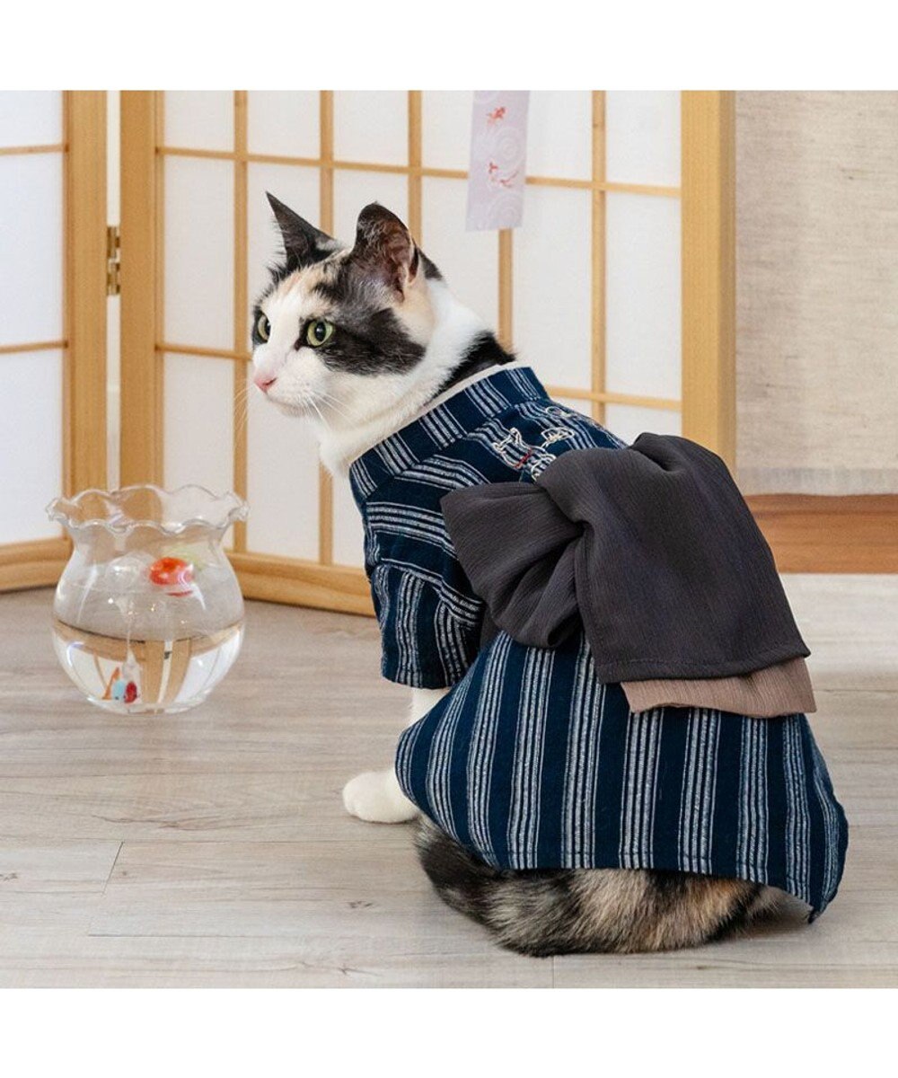 PET PARADISE ペットパラダイス  浴衣 《日本画風 犬刺繍》 小型犬 